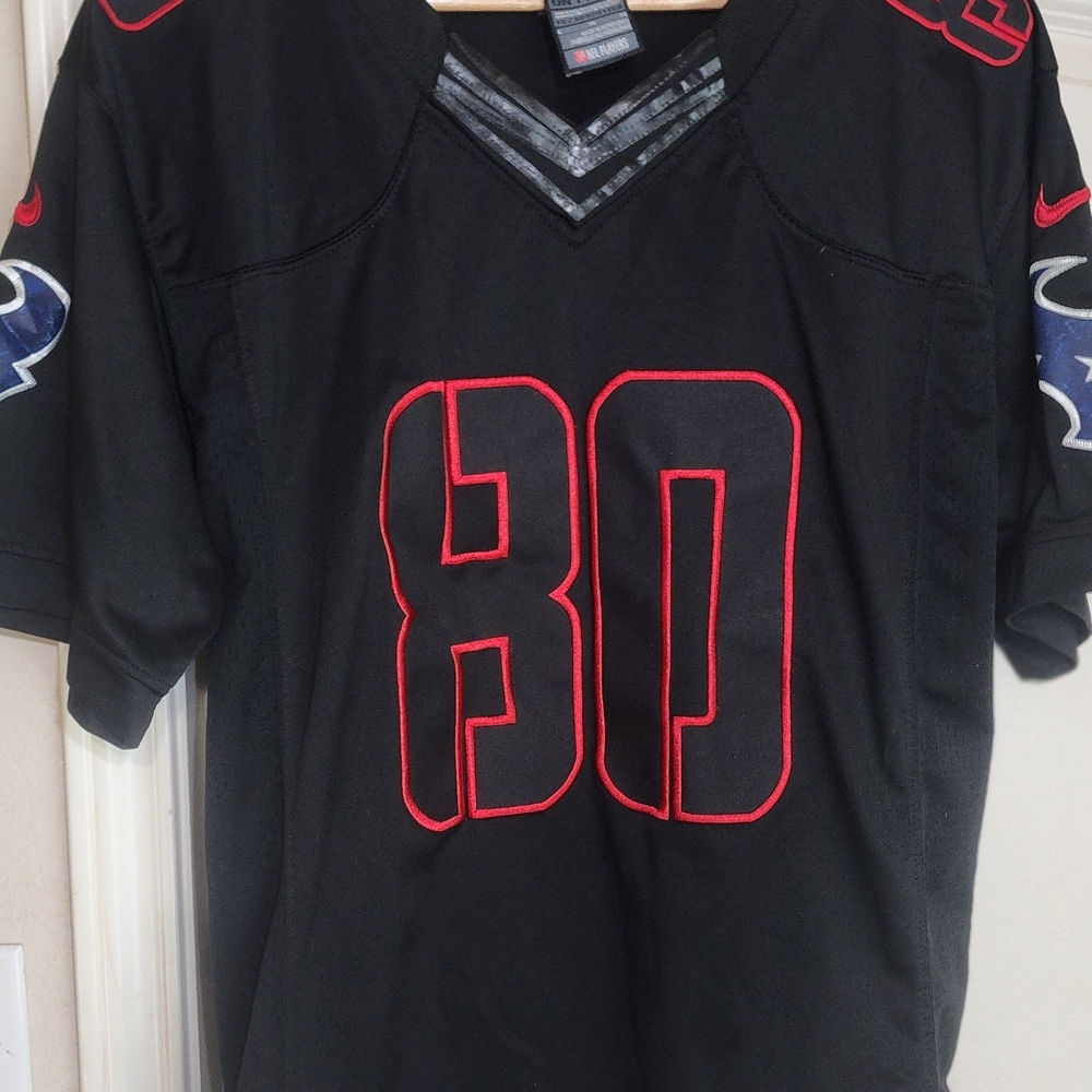 Andre Johnson Houston Texans Nike On Field Jersey Mens‎ Large Black